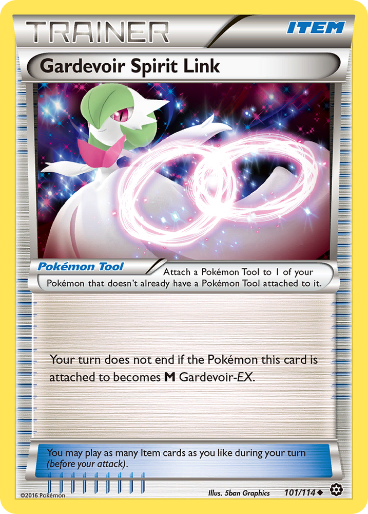 Gardevoir Spirit Link (101/114) [XY: Steam Siege] Pokémon