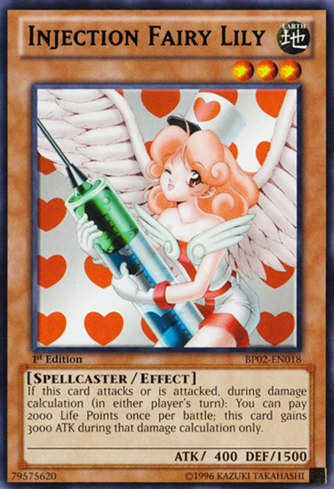 Injection Fairy Lily [BP02-EN018] Rare Yu-Gi-Oh!