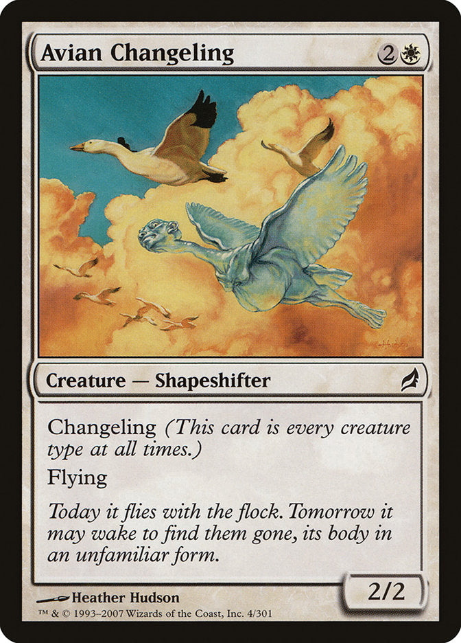 Avian Changeling [Lorwyn] Magic: The Gathering