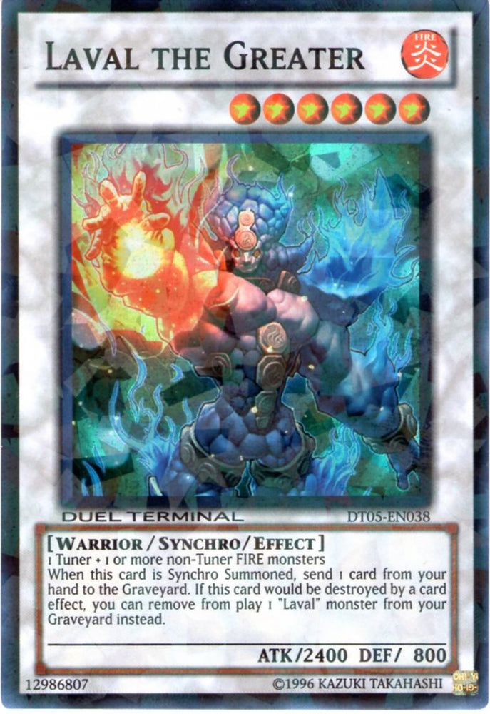 Laval the Greater [DT05-EN038] Super Rare Yu-Gi-Oh!