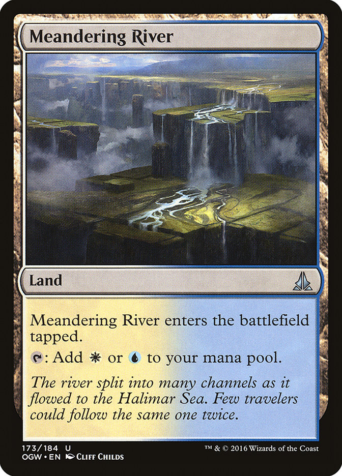 Meandering River [Oath of the Gatewatch] Magic: The Gathering