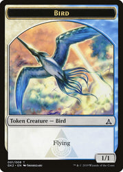 Bird // Sphinx Double-Sided Token [Ravnica Allegiance Guild Kit Tokens] Magic: The Gathering