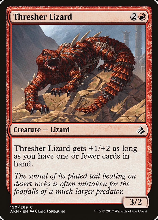 Thresher Lizard [Amonkhet] Magic: The Gathering