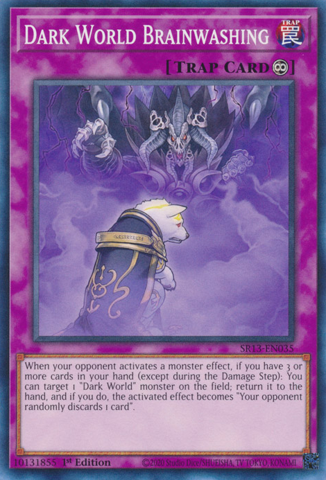 Dark World Brainwashing [SR13-EN035] Common Yu-Gi-Oh!
