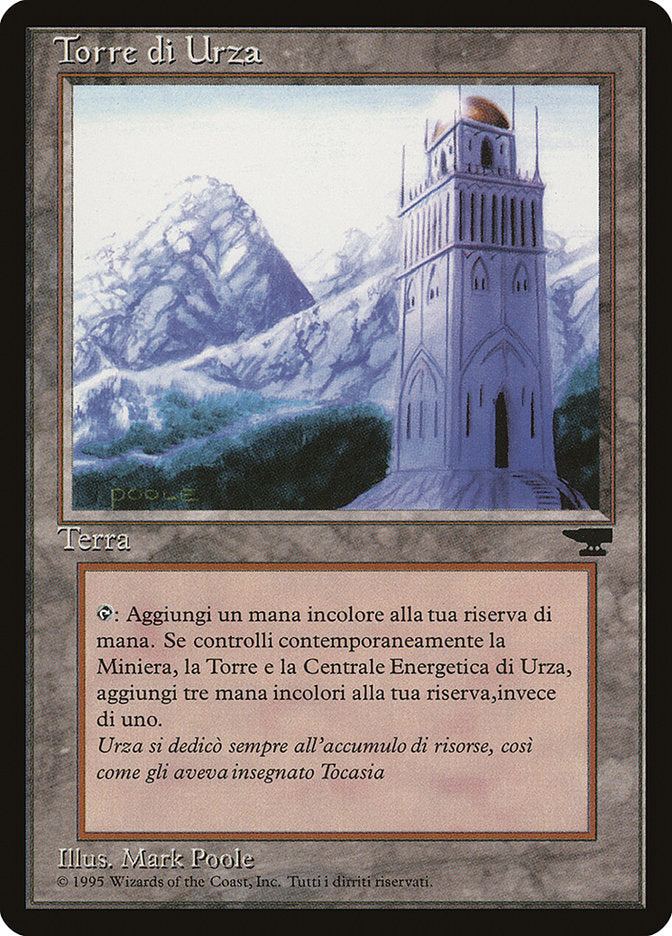 Urza's Tower (Plains) (Italian) - "Torre di Urza" [Rinascimento] Magic: The Gathering