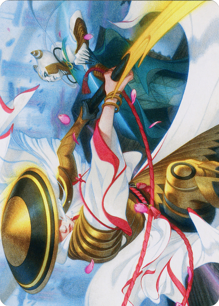 Cut Short Art Card [March of the Machine Art Series] Magic: The Gathering