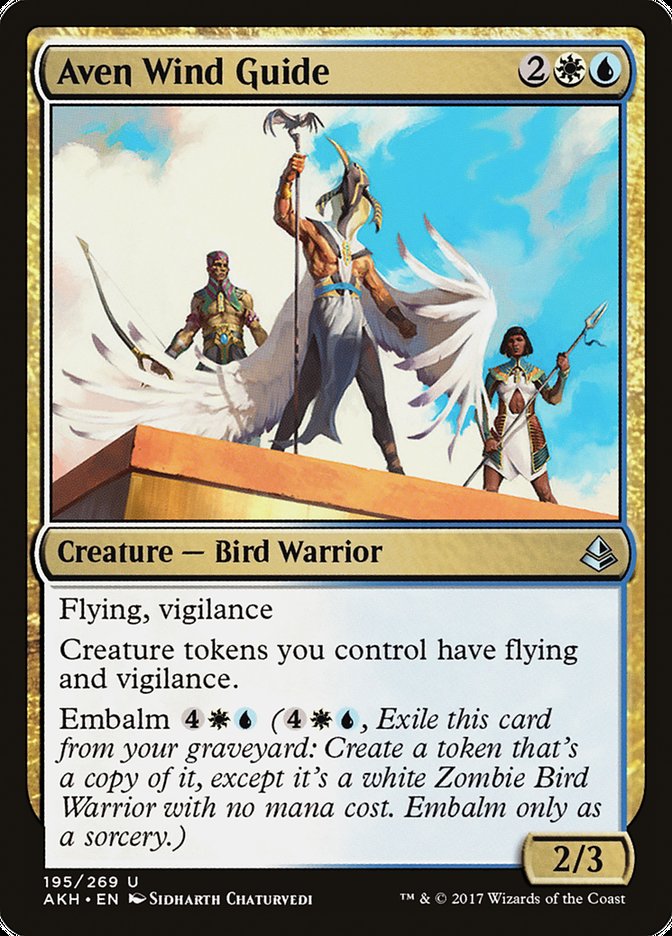 Aven Wind Guide [Amonkhet] Magic: The Gathering