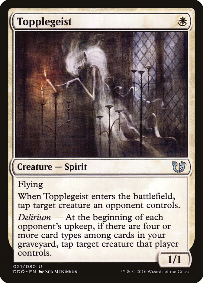 Topplegeist [Duel Decks: Blessed vs. Cursed] Magic: The Gathering