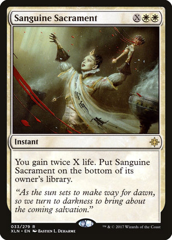 Sanguine Sacrament [Ixalan] Magic: The Gathering