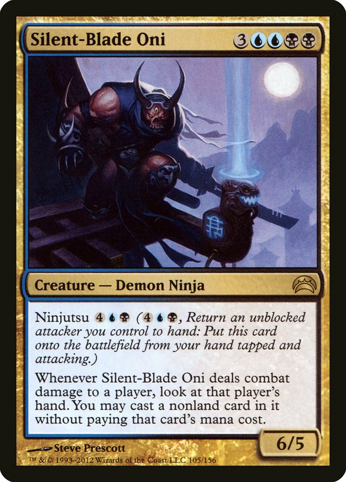 Silent-Blade Oni [Planechase 2012] Magic: The Gathering