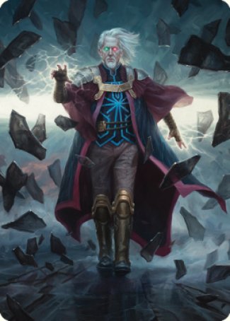 Urza, Planeswalker Art Card [The Brothers' War Art Series] Magic: The Gathering