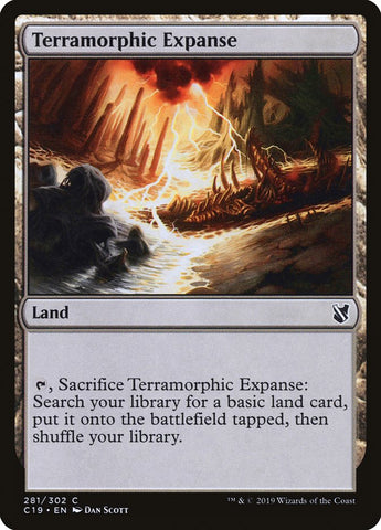 Terramorphic Expanse [Commander 2019] Magic: The Gathering