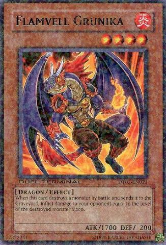 Flamvell Grunika [DT02-EN021] Rare Yu-Gi-Oh!