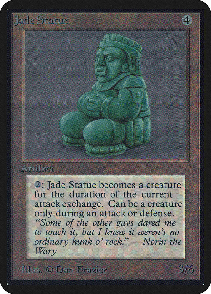 Jade Statue [Alpha Edition] Magic: The Gathering