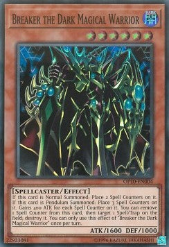 Breaker the Dark Magical Warrior [OP10-EN004] Super Rare Yu-Gi-Oh!