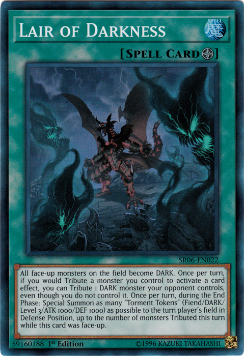 Lair of Darkness [SR06-EN022] Super Rare Yu-Gi-Oh!