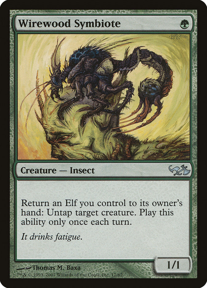 Wirewood Symbiote [Duel Decks: Elves vs. Goblins] Magic: The Gathering