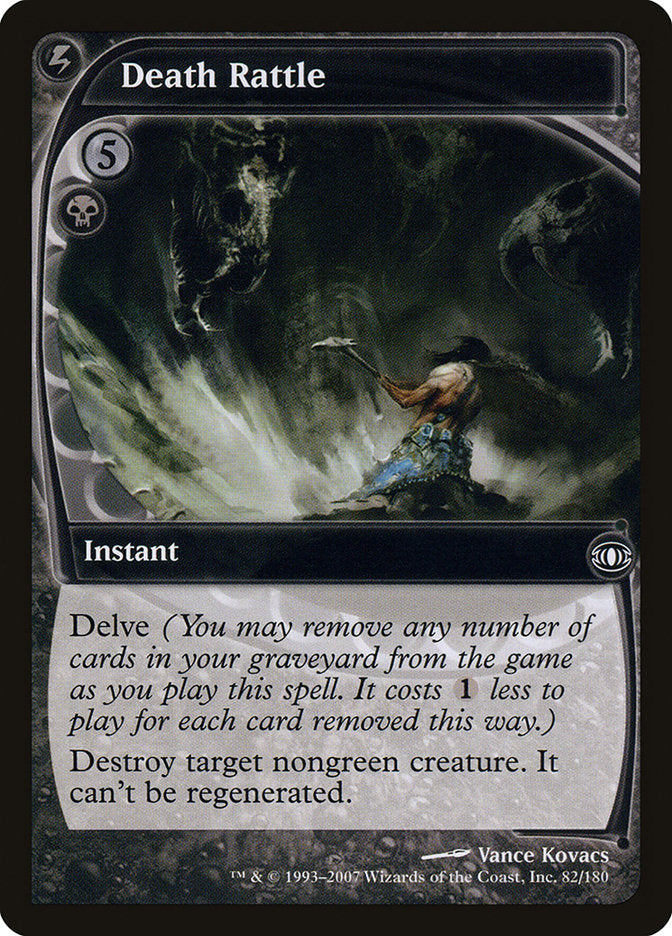 Death Rattle [Future Sight] Magic: The Gathering