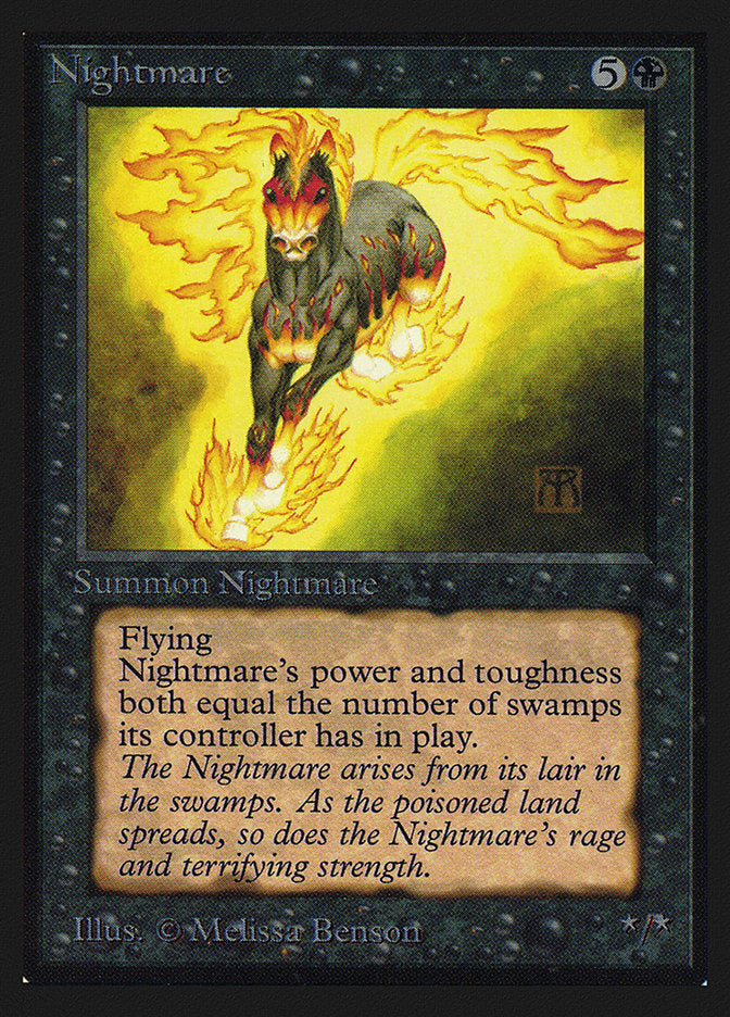 Nightmare [International Collectors' Edition] Magic: The Gathering