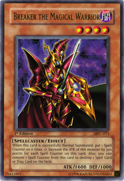 Breaker the Magical Warrior [MFC-071] Ultra Rare Yu-Gi-Oh!