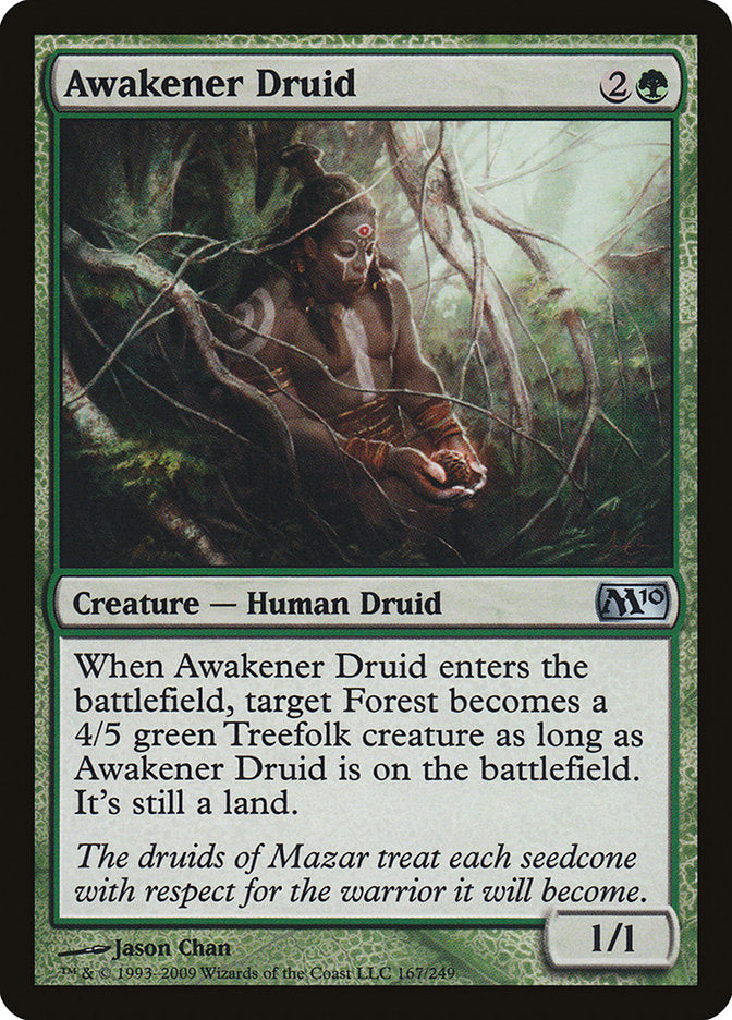 Awakener Druid [Magic 2010] Magic: The Gathering