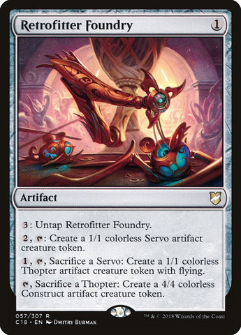 Retrofitter Foundry [Commander 2018] Magic: The Gathering