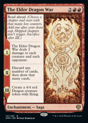 The Elder Dragon War [Dominaria United] Magic: The Gathering