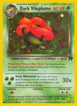Dark Vileplume (13/82) [Team Rocket Unlimited] Pokémon