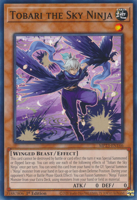 Tobari the Sky Ninja [MP23-EN166] Common Yu-Gi-Oh!