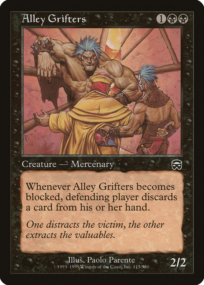 Alley Grifters [Mercadian Masques] Magic: The Gathering