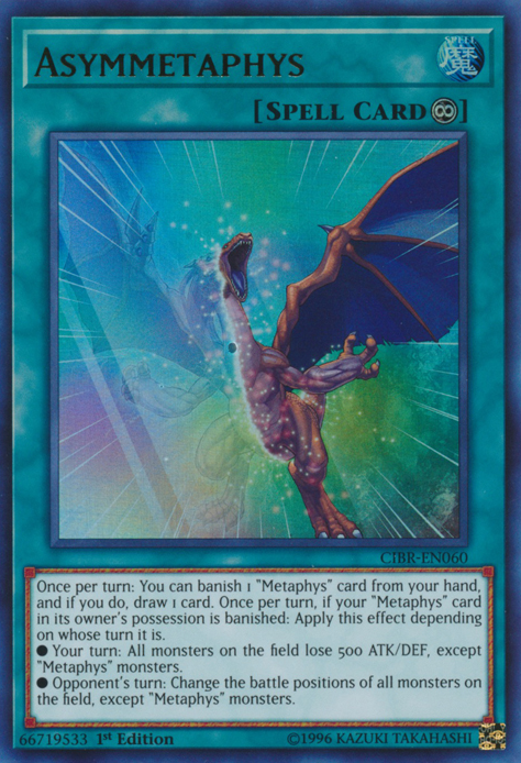 Asymmetaphys [CIBR-EN060] Ultra Rare Yu-Gi-Oh!