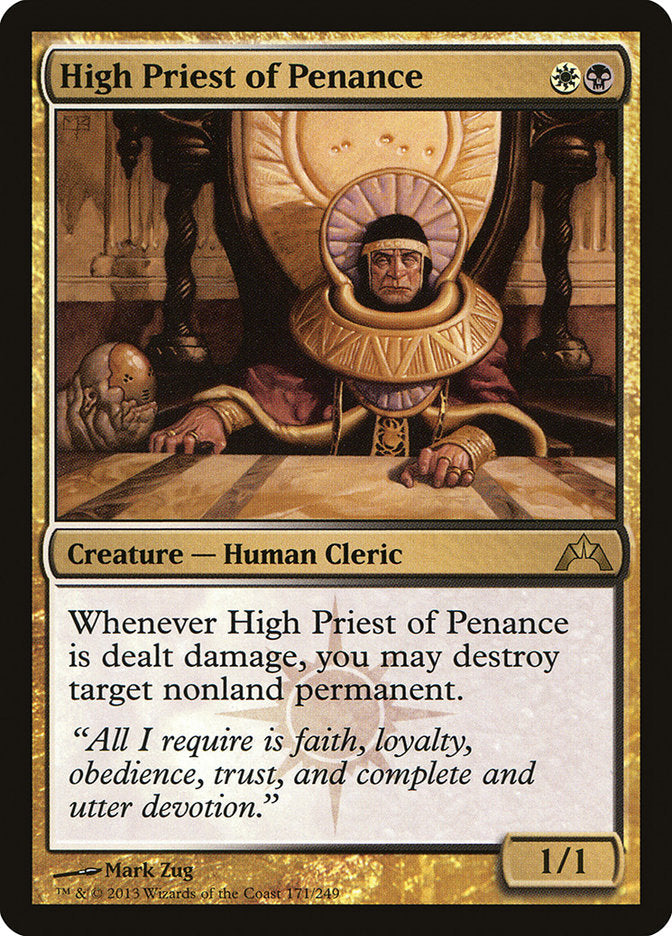 High Priest of Penance [Gatecrash] Magic: The Gathering