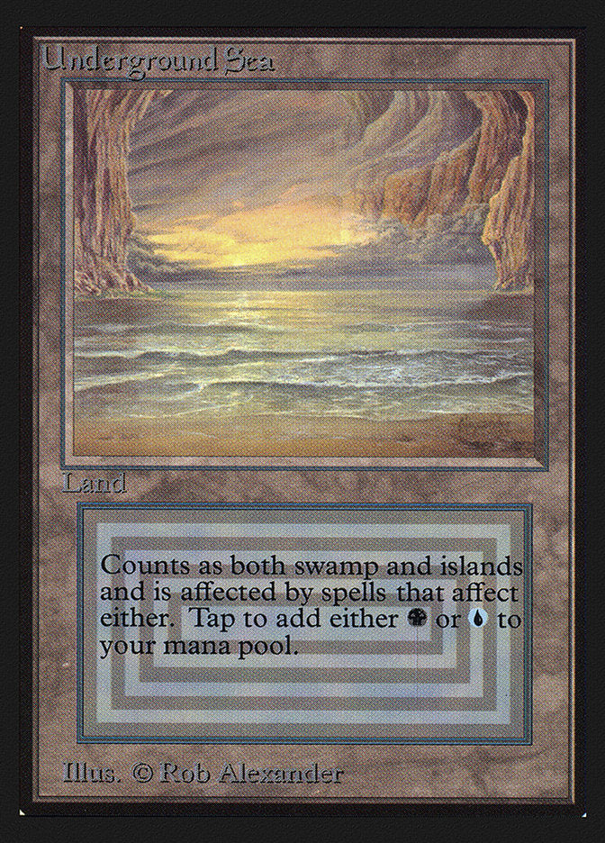 Underground Sea [International Collectors' Edition] Magic: The Gathering
