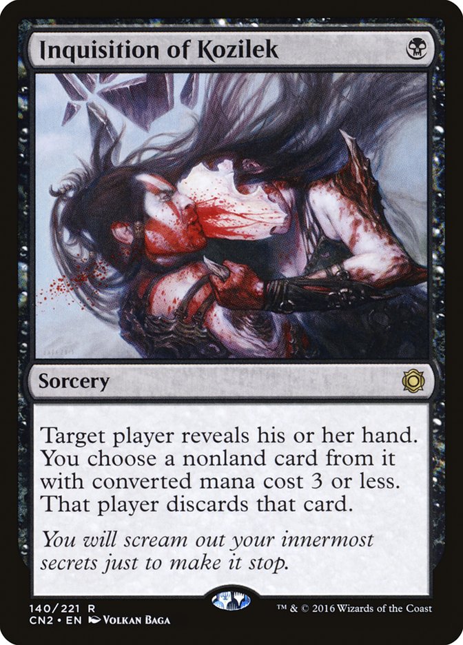 Inquisition of Kozilek [Conspiracy: Take the Crown] Magic: The Gathering