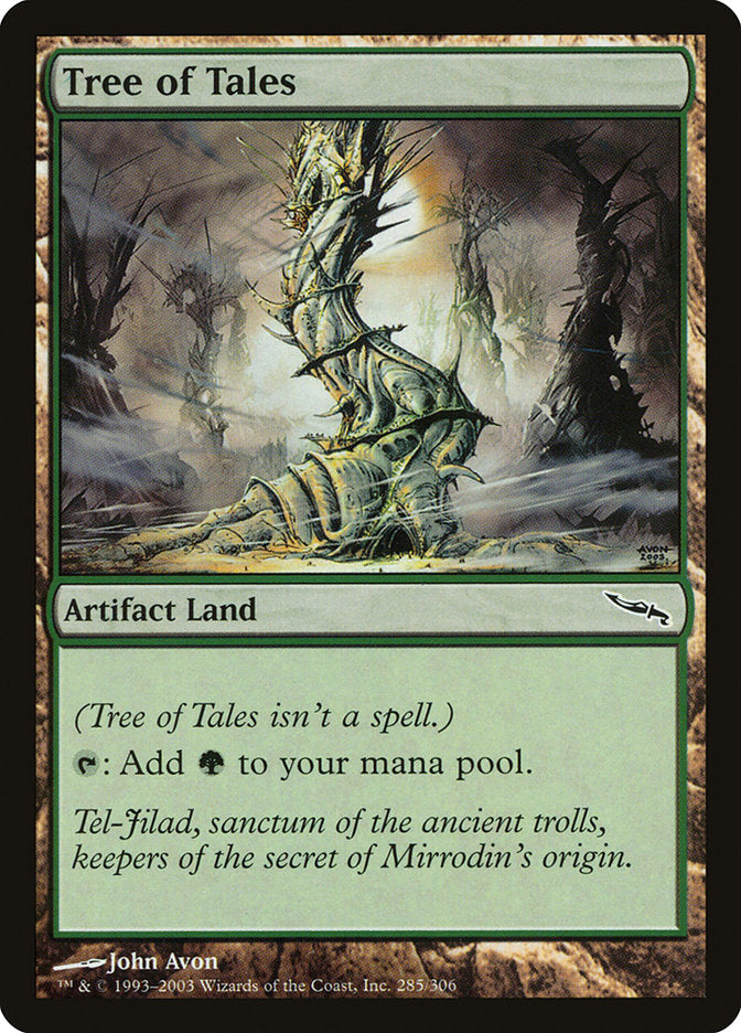 Tree of Tales [Mirrodin] Magic: The Gathering
