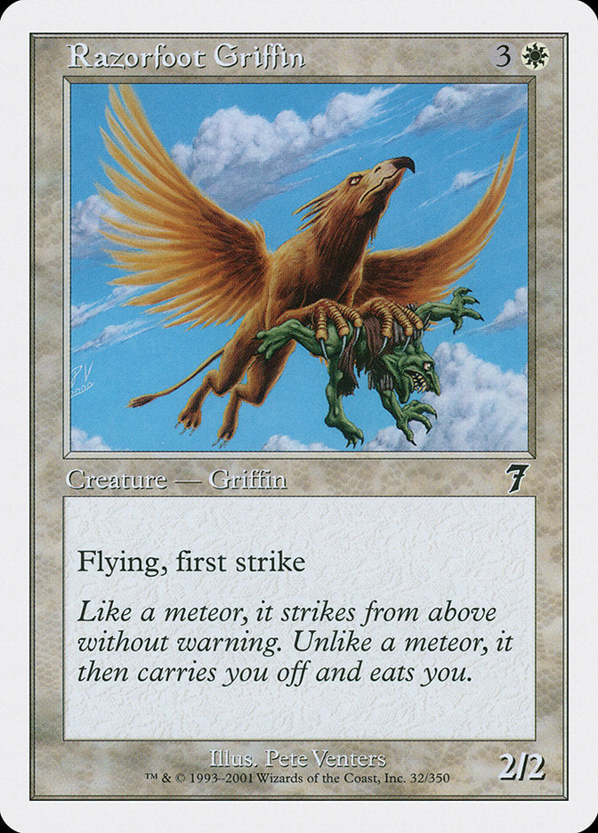 Razorfoot Griffin [Seventh Edition] Magic: The Gathering