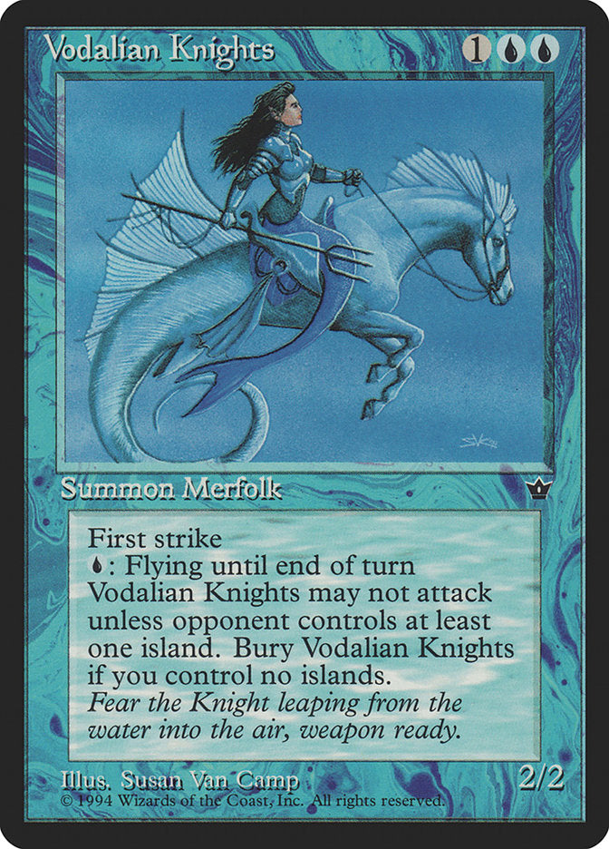 Vodalian Knights [Fallen Empires] Magic: The Gathering
