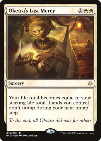 Oketra's Last Mercy [Hour of Devastation] Magic: The Gathering