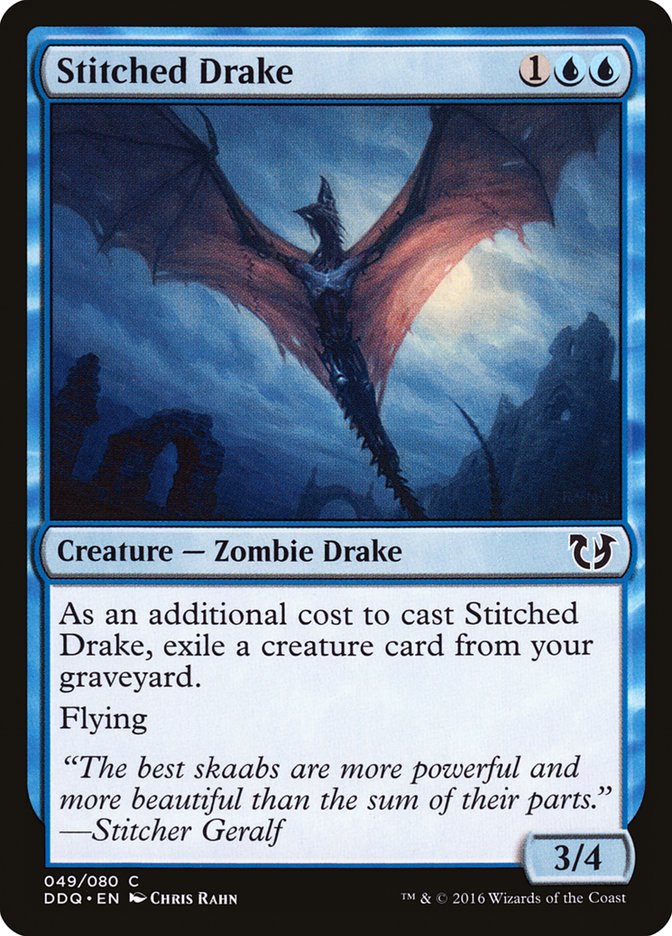 Stitched Drake [Duel Decks: Blessed vs. Cursed] Magic: The Gathering