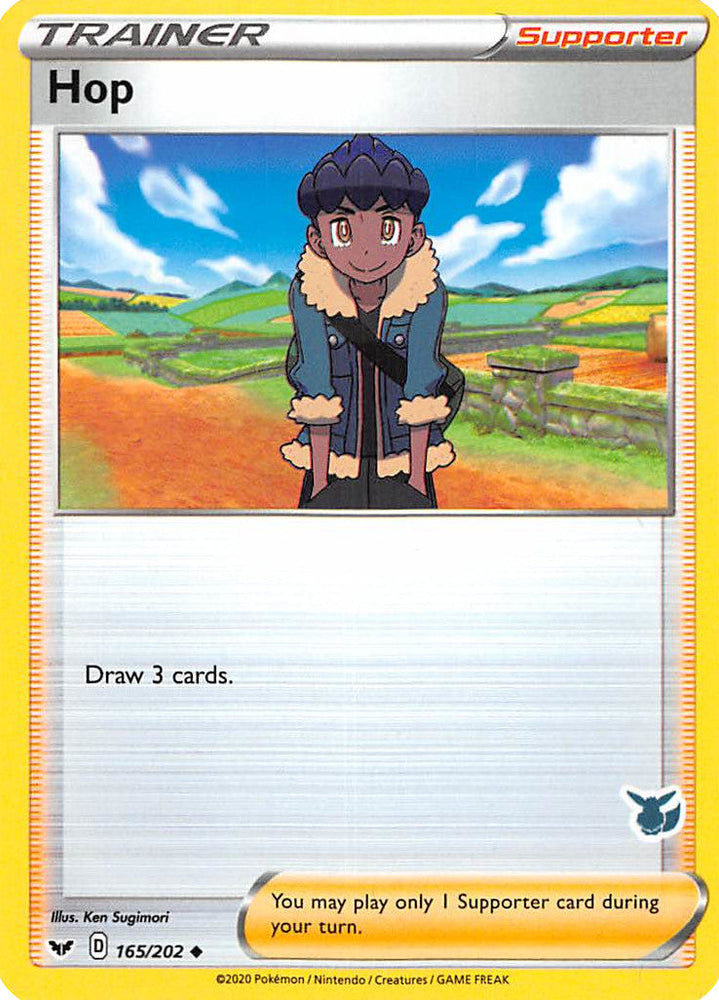 Hop (165/202) (Eevee Deck) [Battle Academy 2022] Pokémon