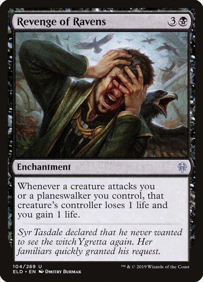 Revenge of Ravens [Throne of Eldraine] Magic: The Gathering