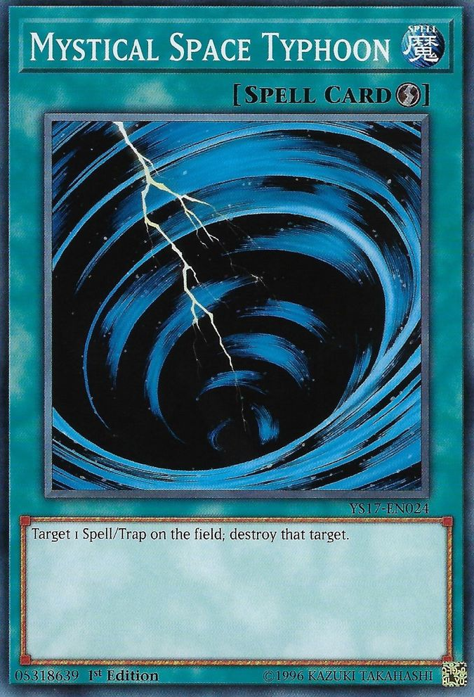 Mystical Space Typhoon [YS17-EN024] Common Yu-Gi-Oh!