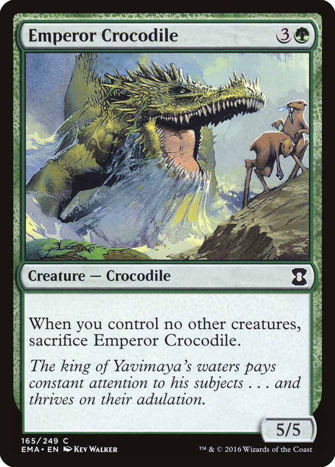 Emperor Crocodile [Eternal Masters] Magic: The Gathering
