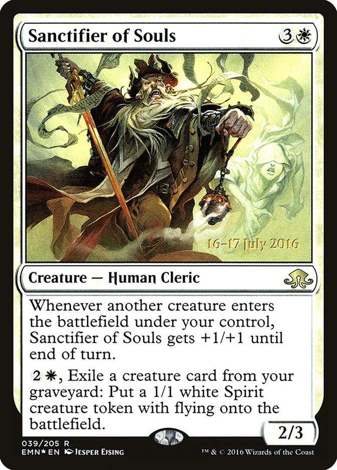 Sanctifier of Souls [Eldritch Moon Prerelease Promos] Magic: The Gathering