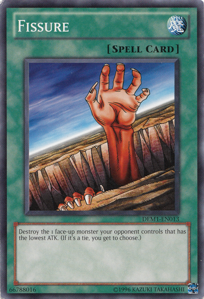 Fissure [DEM1-EN013] Common Yu-Gi-Oh!
