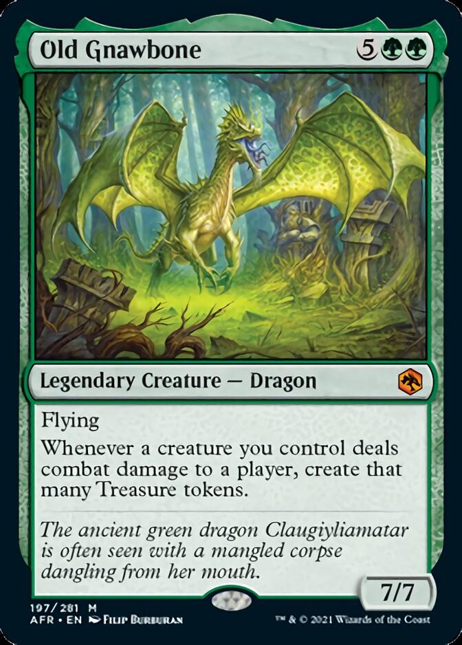 Old Gnawbone [Dungeons & Dragons: Adventures in the Forgotten Realms] Magic: The Gathering