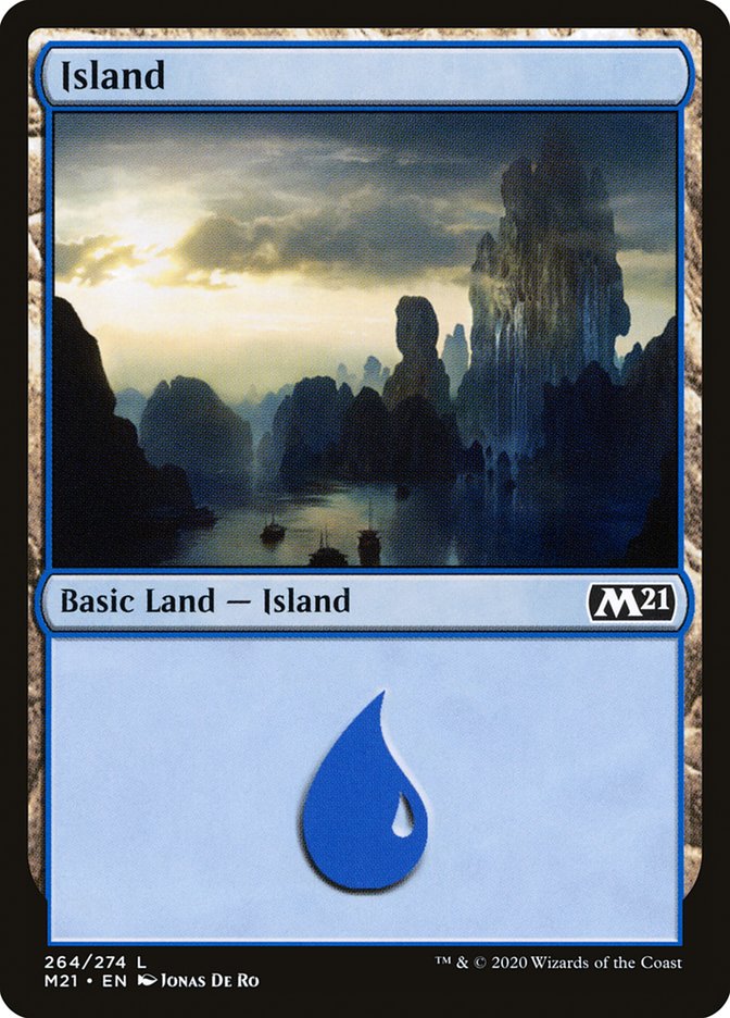 Island (264) [Core Set 2021] Magic: The Gathering
