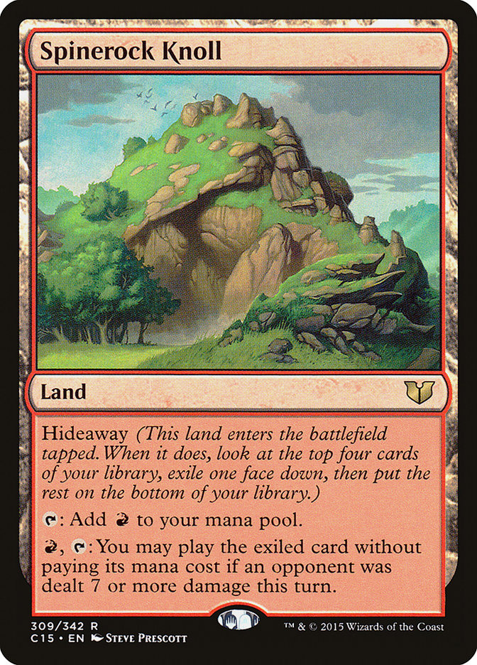 Spinerock Knoll [Commander 2015] Magic: The Gathering