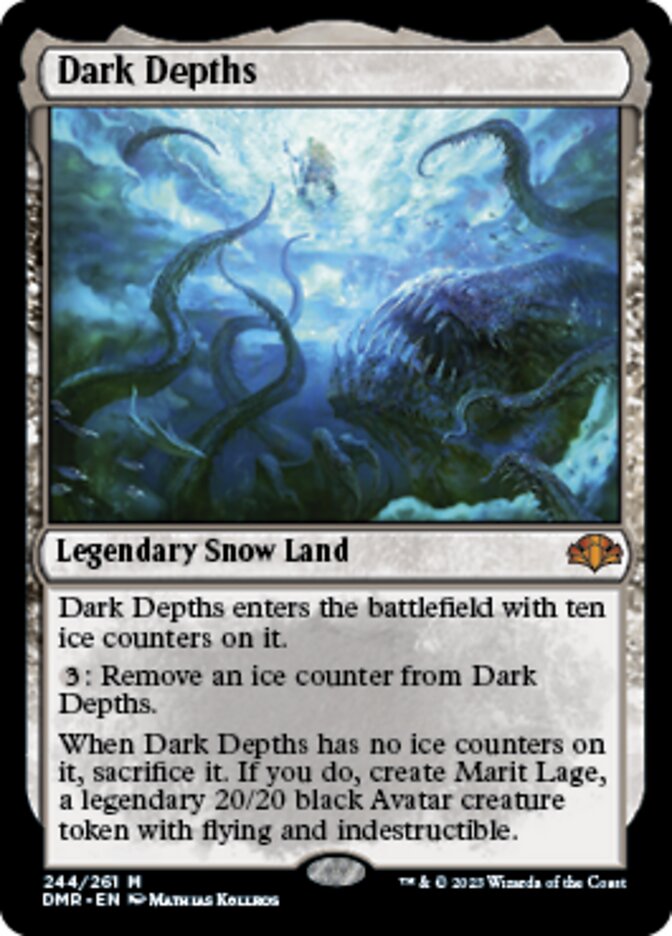 Dark Depths [Dominaria Remastered] Magic: The Gathering