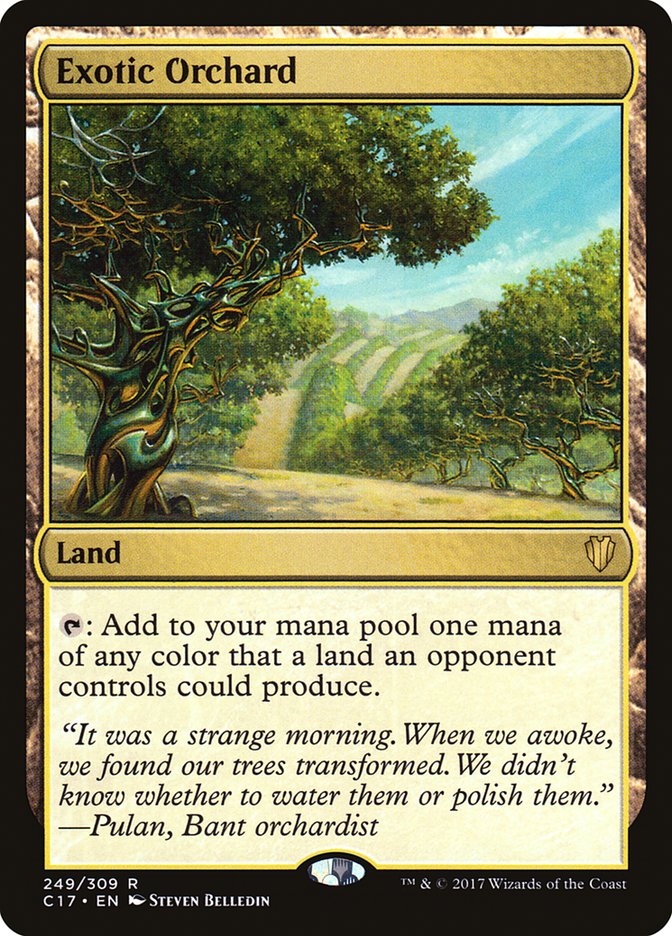 Exotic Orchard [Commander 2017] Magic: The Gathering